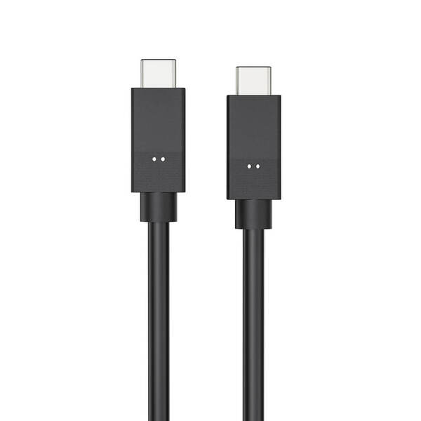Gear USB-C - USB-C 3.1 100W USB - kabel, Svart, 1.5m