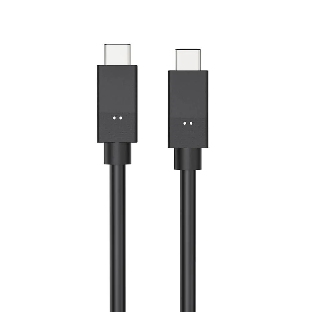 GEAR USB-C 3.1 kabel, 100 W, 1,5 m, svart