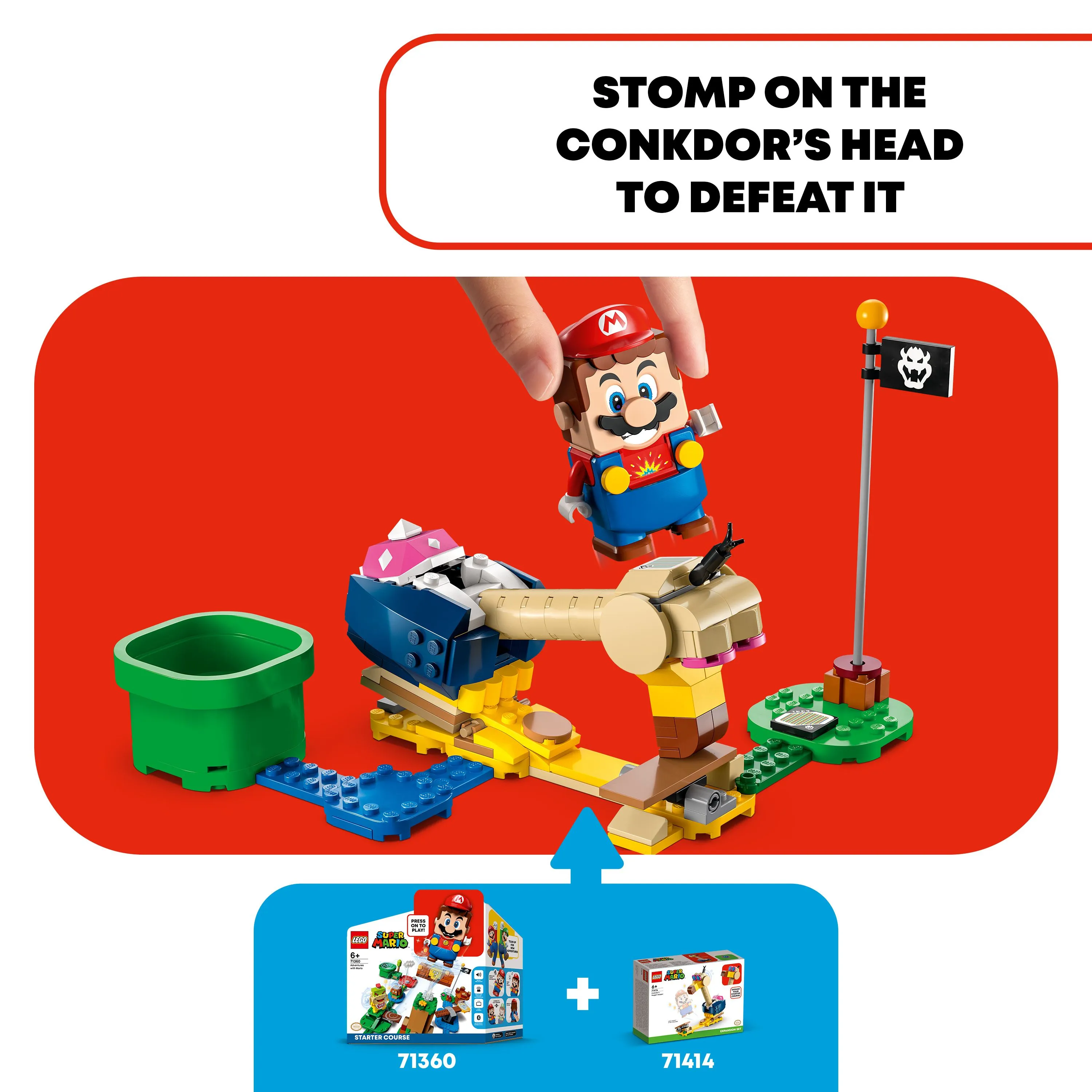 Lego Super Mario Pickondors Picker Expansion Set 71414