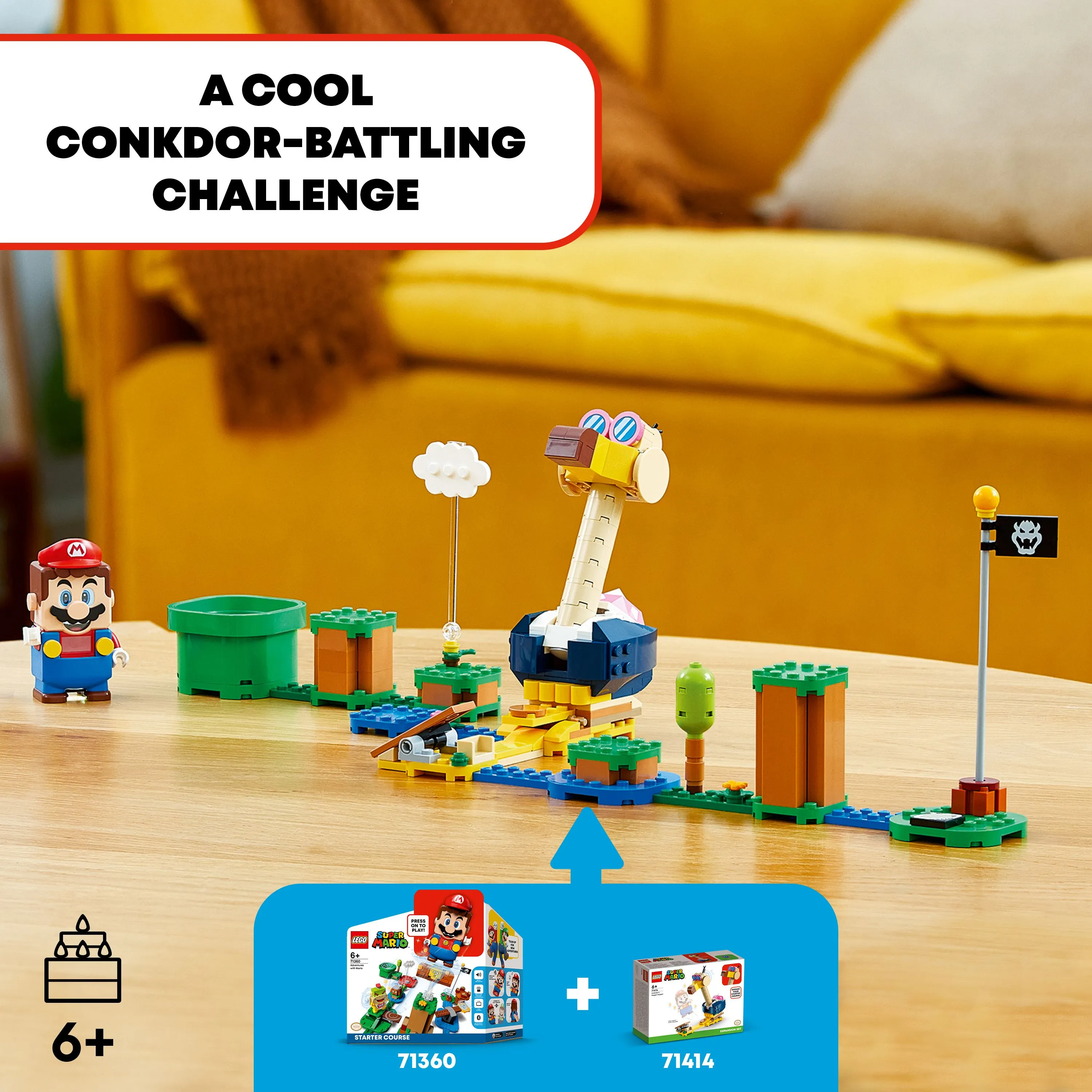 Lego Super Mario Pickondors Picker Expansion Set 71414