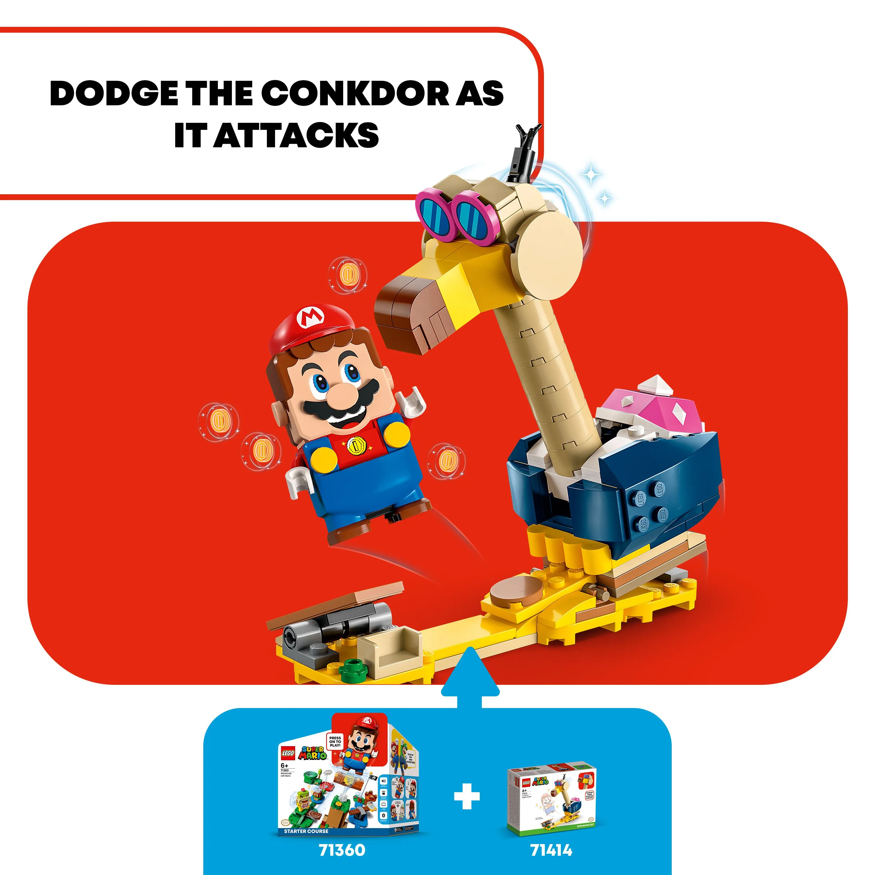 Lego Super Mario Pickondors Picker Expansion Set 71414