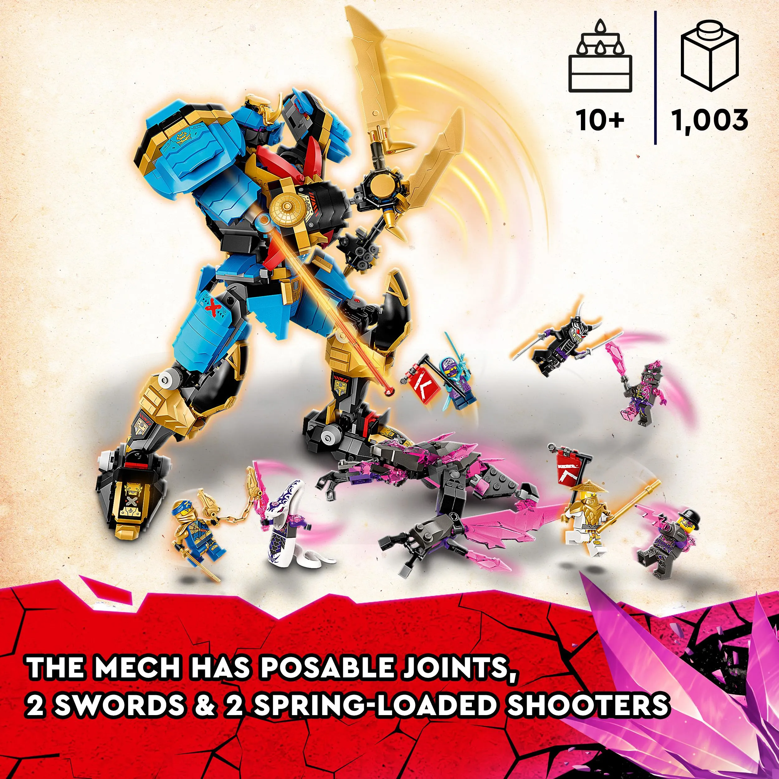 Lego Ninjago Nyan Samurai X ‑ROBOTTI 71775