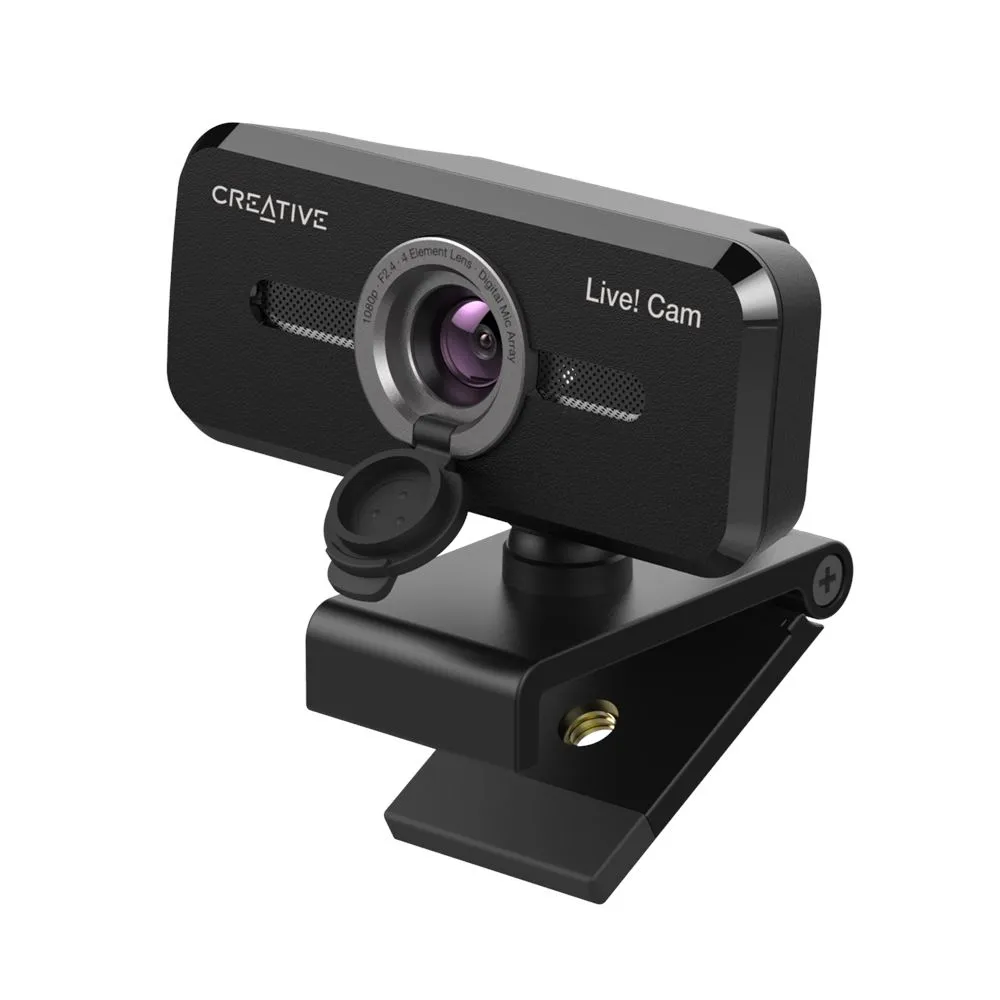 Creative LIVE! Cam Sync V2 Full HD - webbkamera, svart