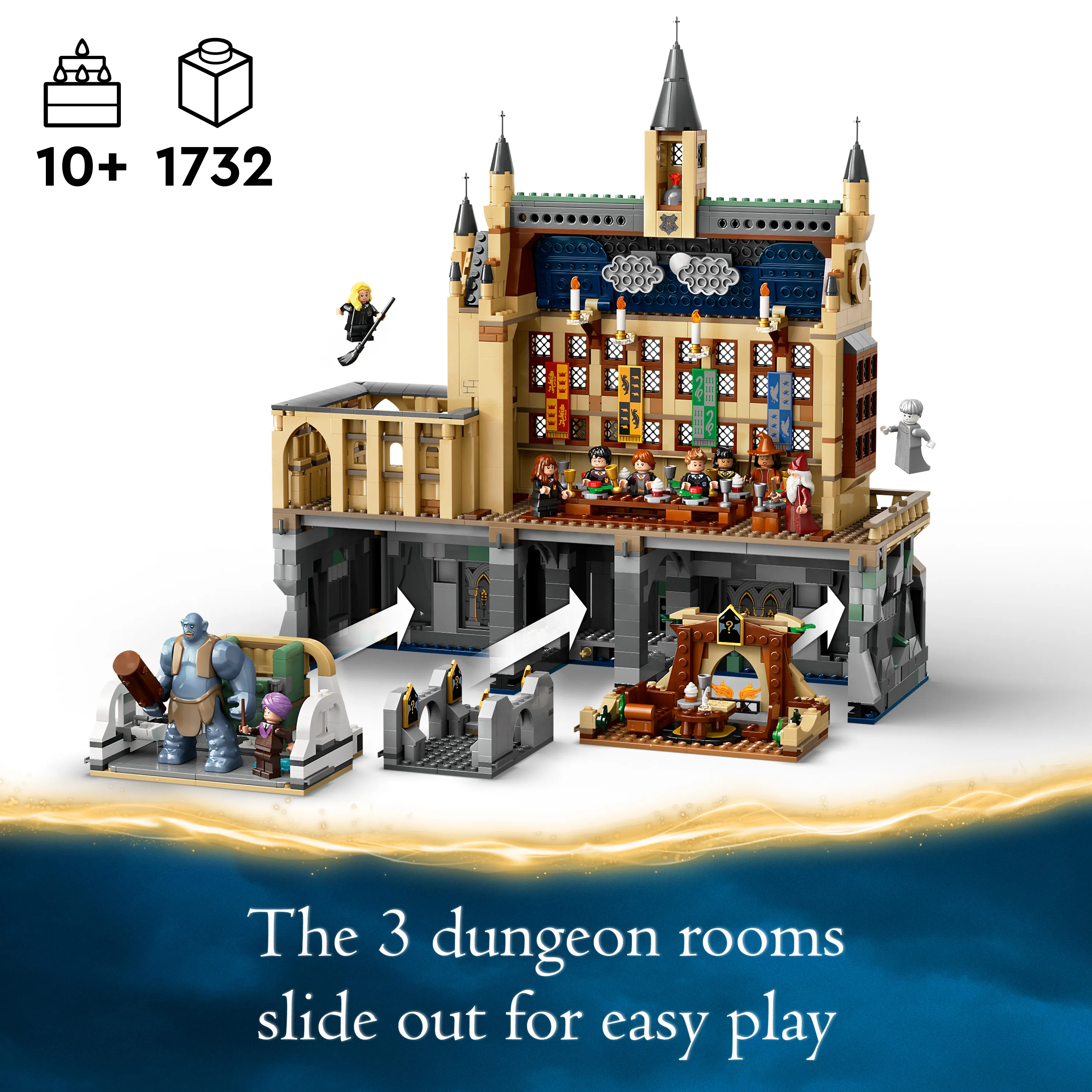 LEGO Harry Potter Hogwarts Slott: Stora Salen 76435