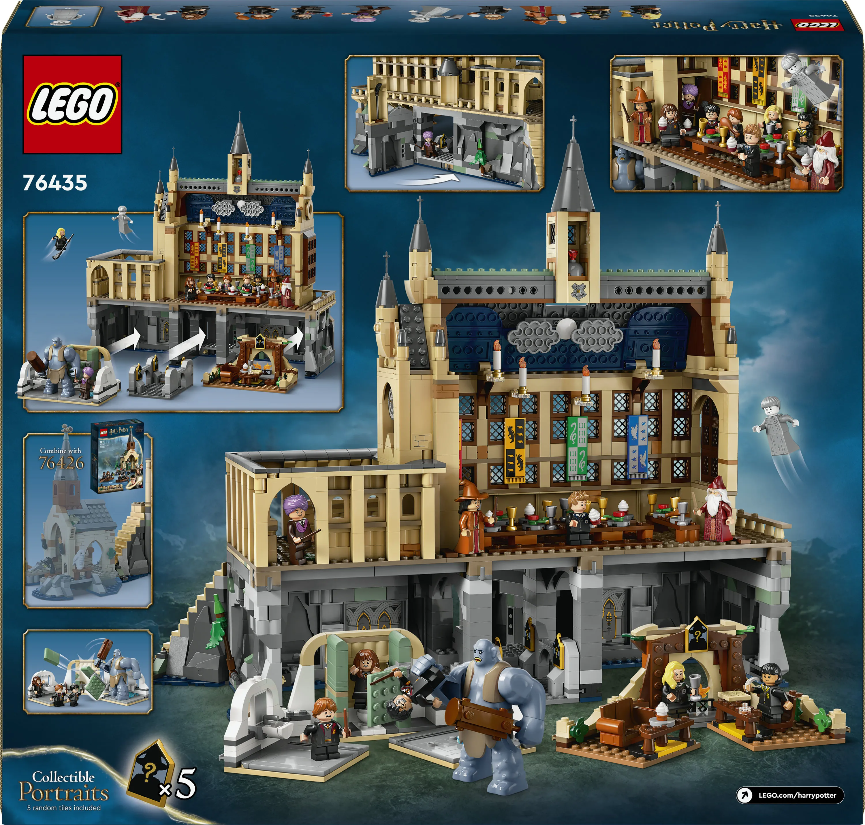 LEGO Harry Potter Hogwarts Slott: Stora Salen 76435