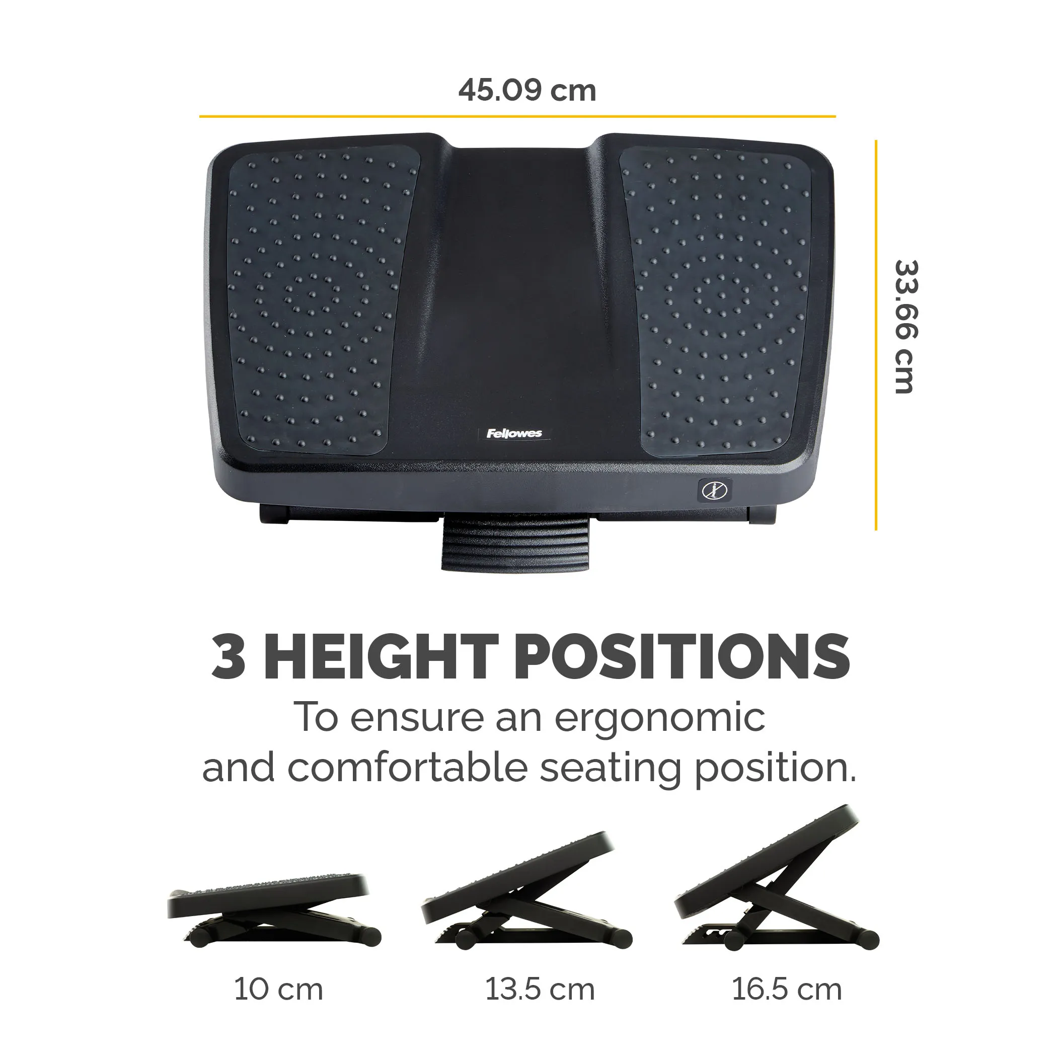 FELLOWES Chair Foot Support Ultimate