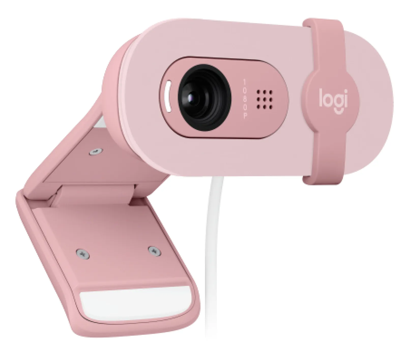 Logitech Brio 100 Full HD - webcam, rose