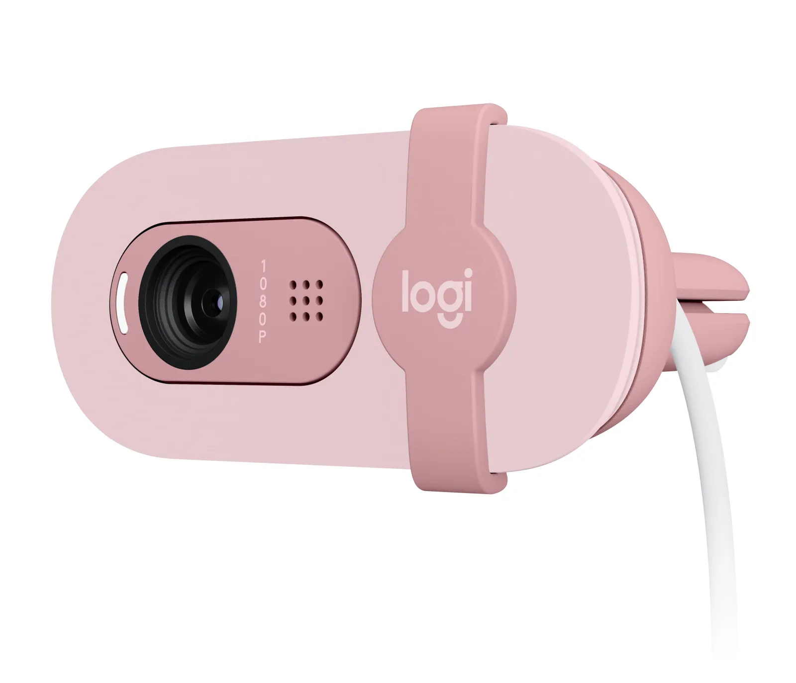 Logitech Brio 100 Full HD - webcam, rose