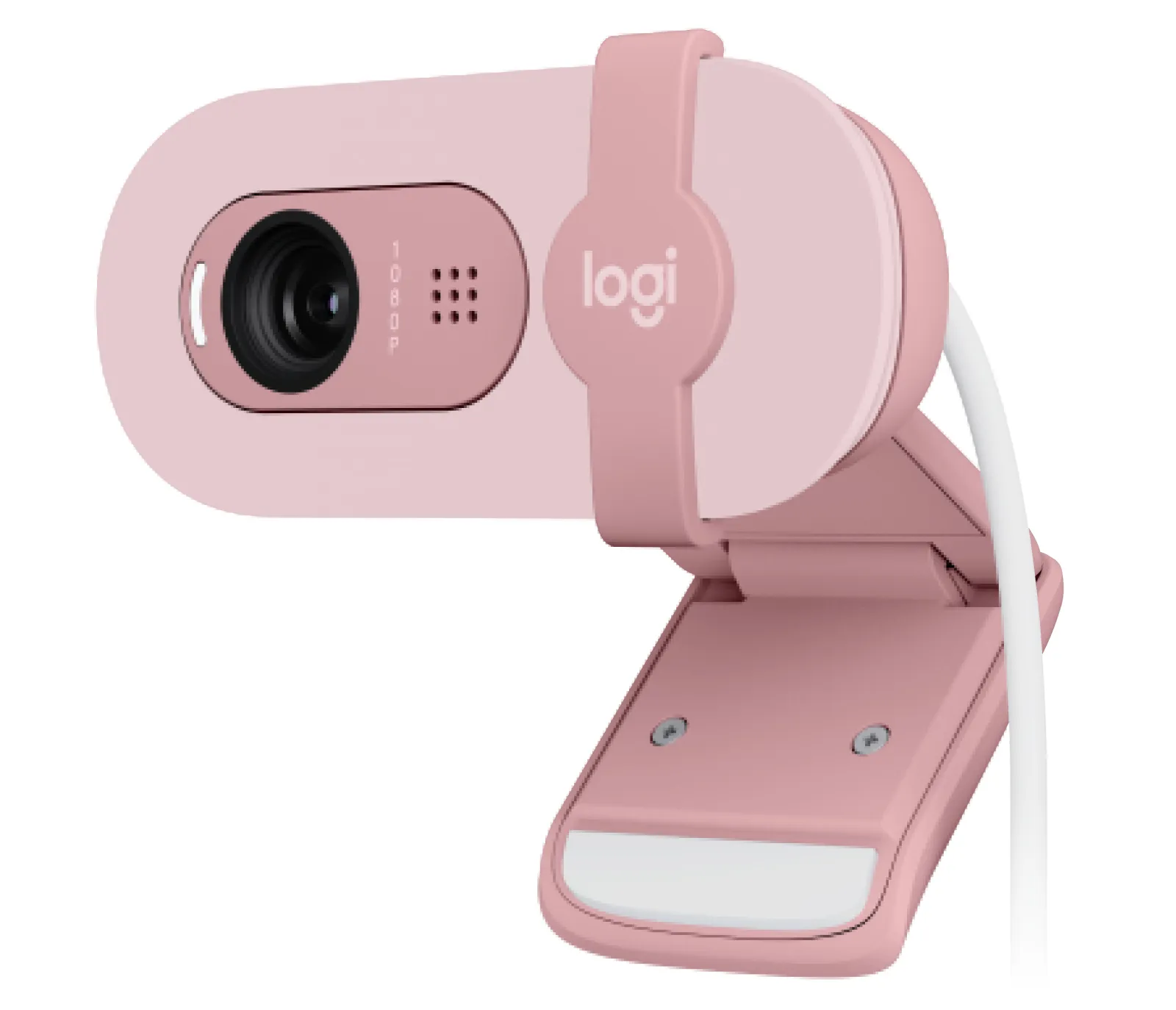 Logitech Brio 100 Full HD - webcam, rose