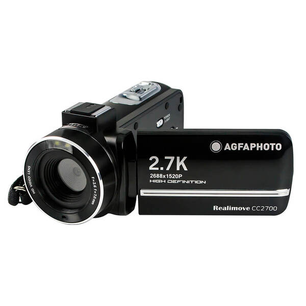 Agfaphoto Realimove CC2700-2 - camcorder + 2 batteries