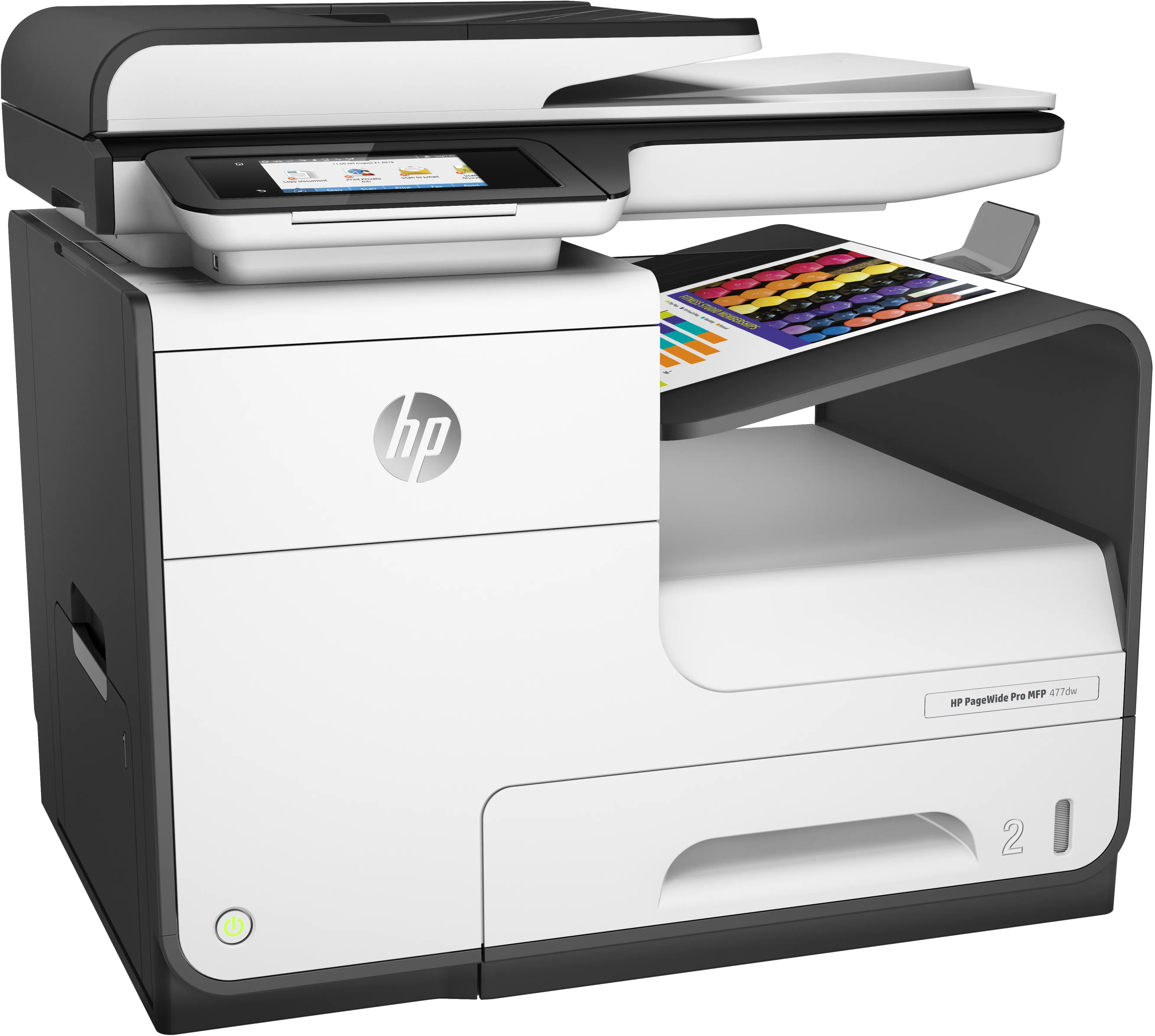 HP PageWide Pro 477dw Duplex, LAN/Wi-Fi, A4 -v&auml;rimustesuihkutulostin