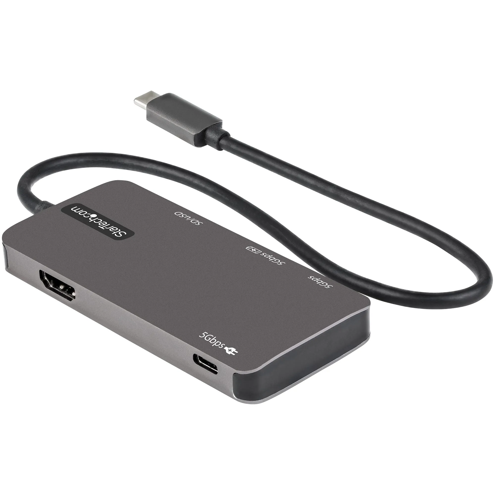 USB C Multiport Adapter - 4K HDMI/PD/USB