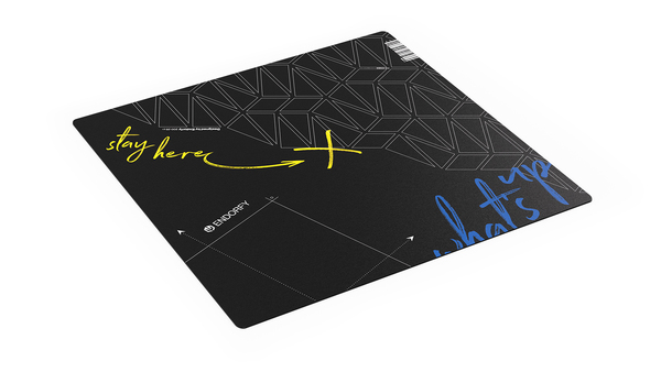 Endorfy FP90S - gaming chair floor mat, Black, 90x90cm