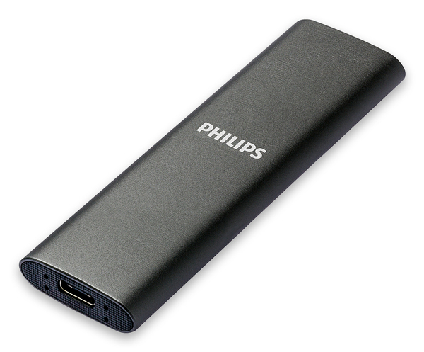 Philips Portable SSD 2TB Ultra Speed -extern SSD, gr&aring;