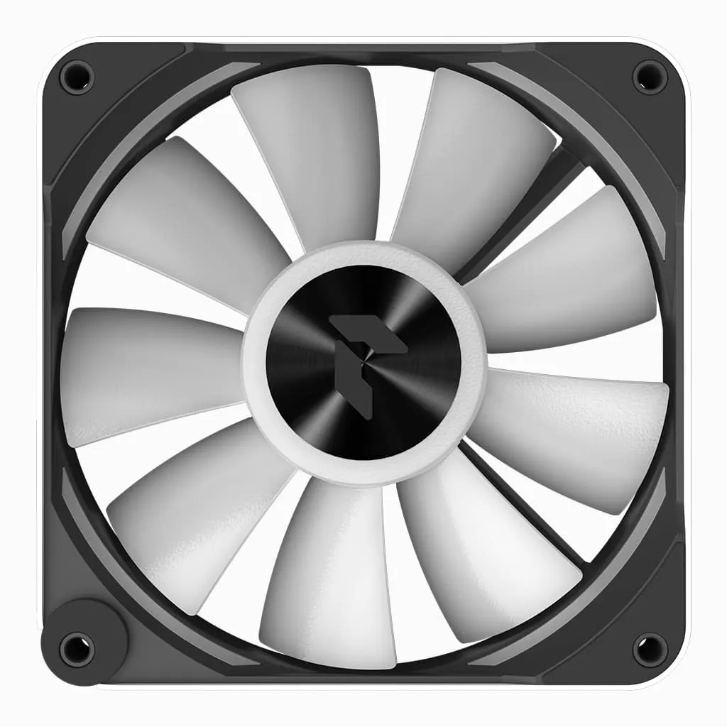 APNX FP2 PWM ARGB Fan, Fluid Dynamic Bearing, 120mm, White