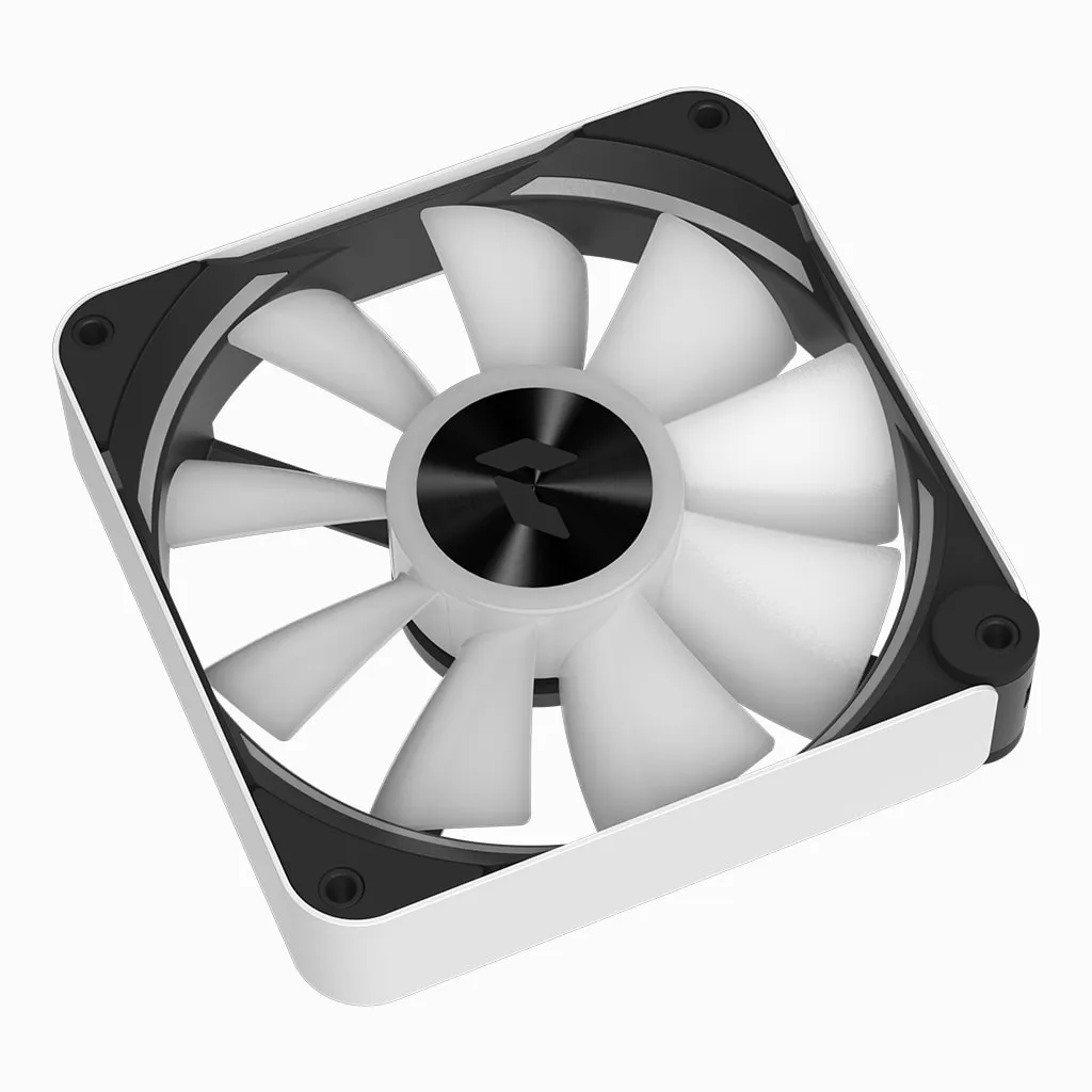 APNX FP2 PWM ARGB Fan, Fluid Dynamic Bearing, 120mm, White