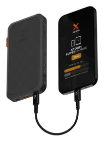 XTORM FS5101U 10000mAh, 20W, Quick Charge 3.0 -varavirtal&auml;hde, musta
