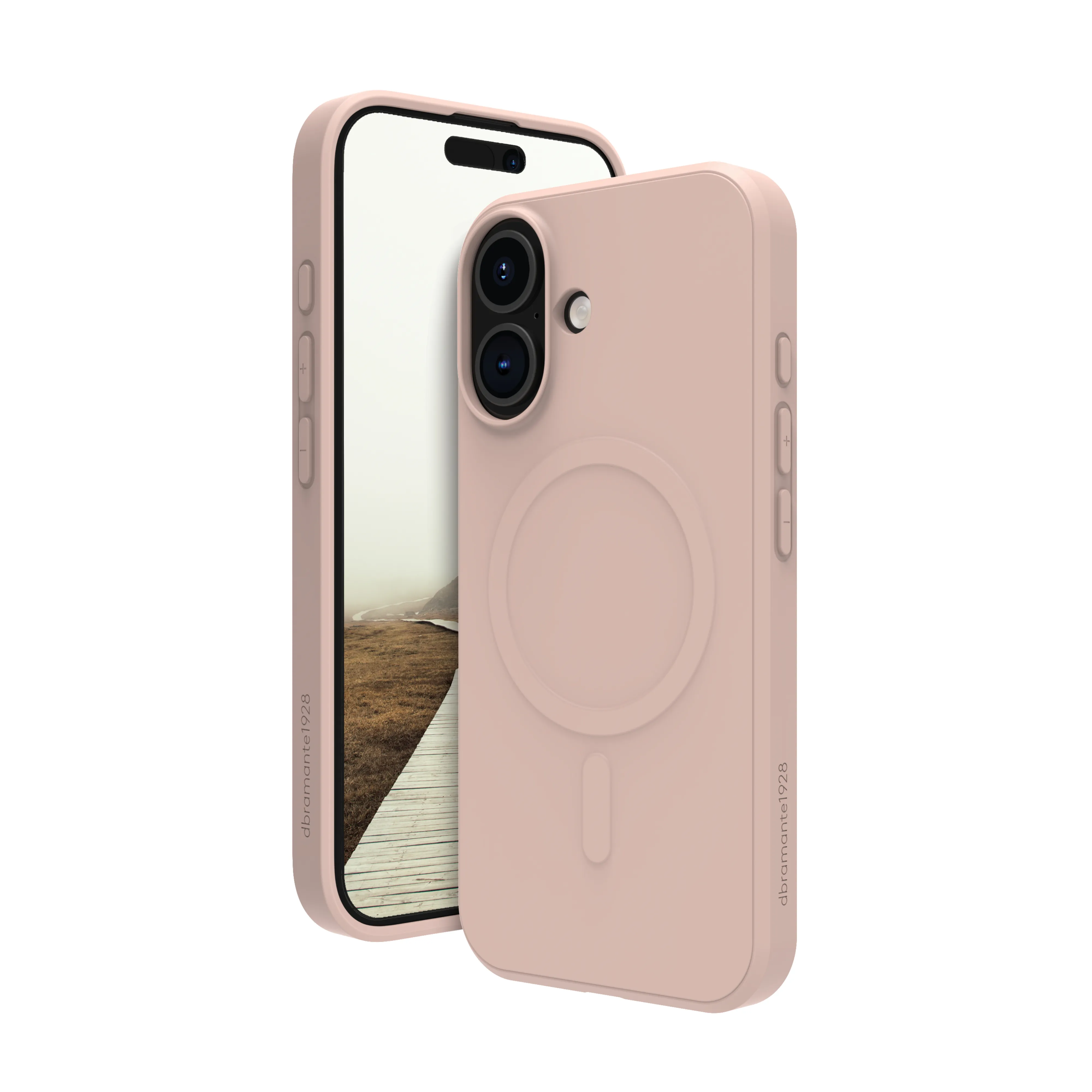 Dbramante1928 Greenland Pro MagSafe, iPhone 16 - Case, Pink Sand