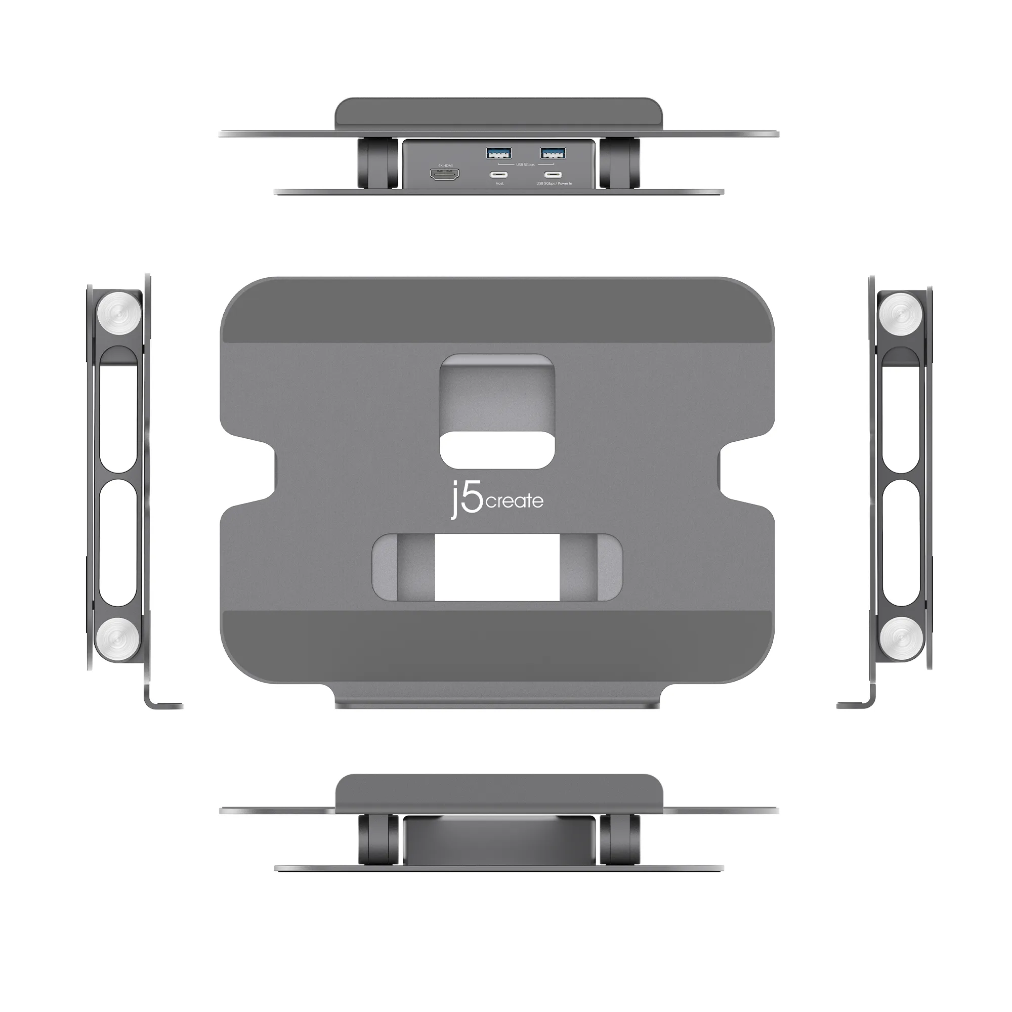 J5 Create MULTI-ANGLE 4K DOCKING STAND