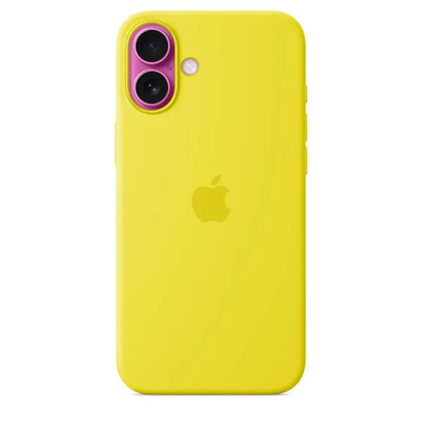 Apple iPhone 16 Plus, MagSafe - silicone case, Star Fruit