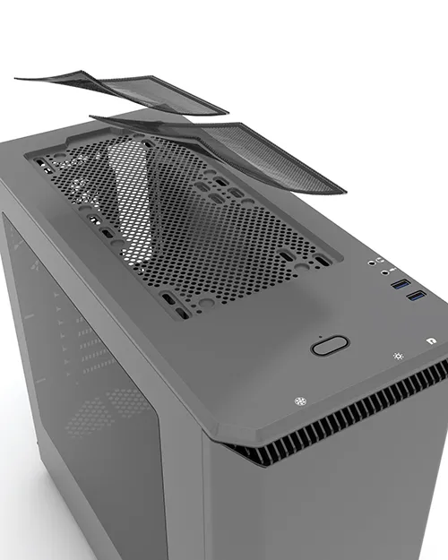 Phanteks Eclipse P400S Silent Window Midi Tower - Anthracite Grey