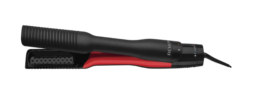 Revlon One-Step Air Straight 2-in-1 - hair straightener, Black/Red