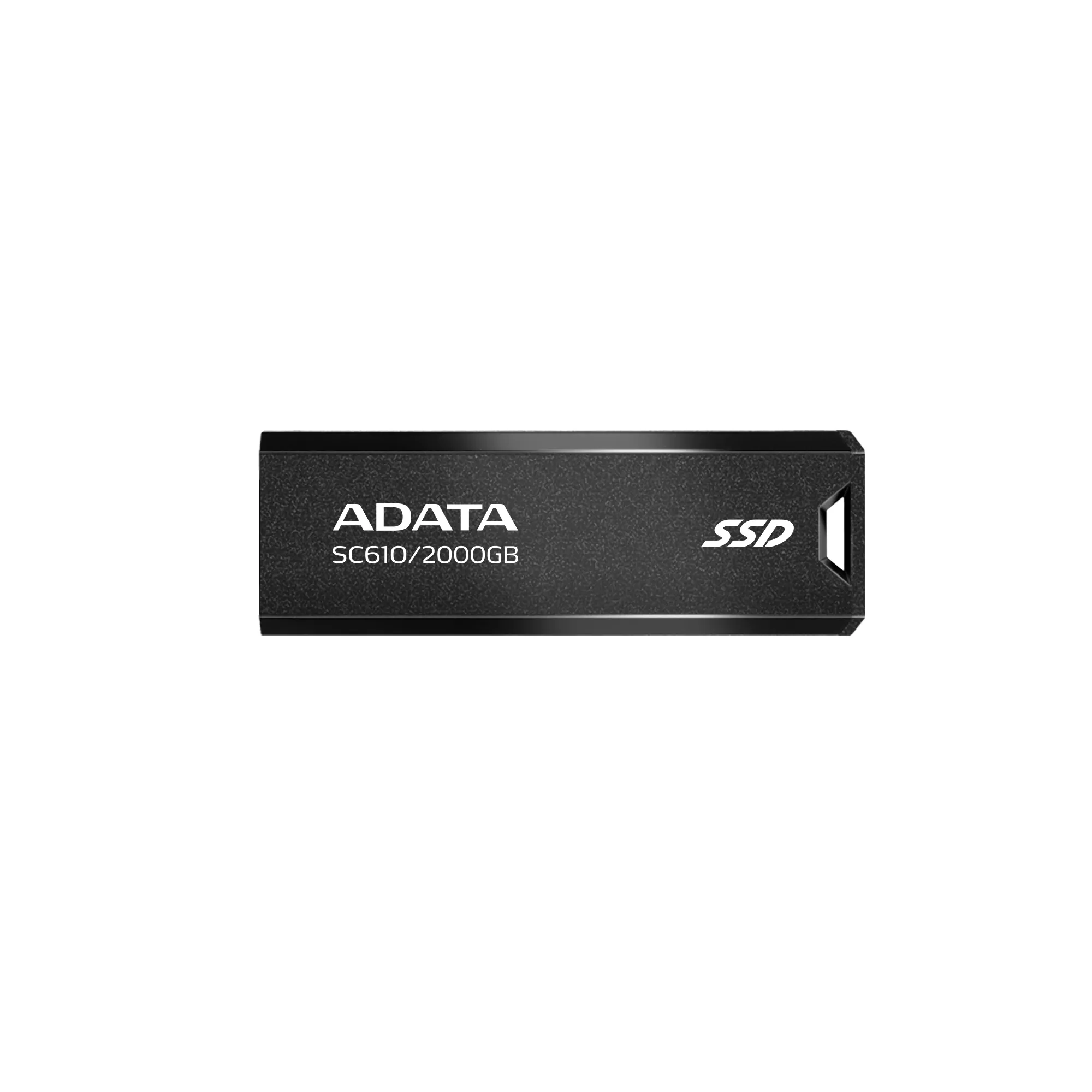ADATA SC610 2 Tt USB-A -ulkoinen SSD, Musta