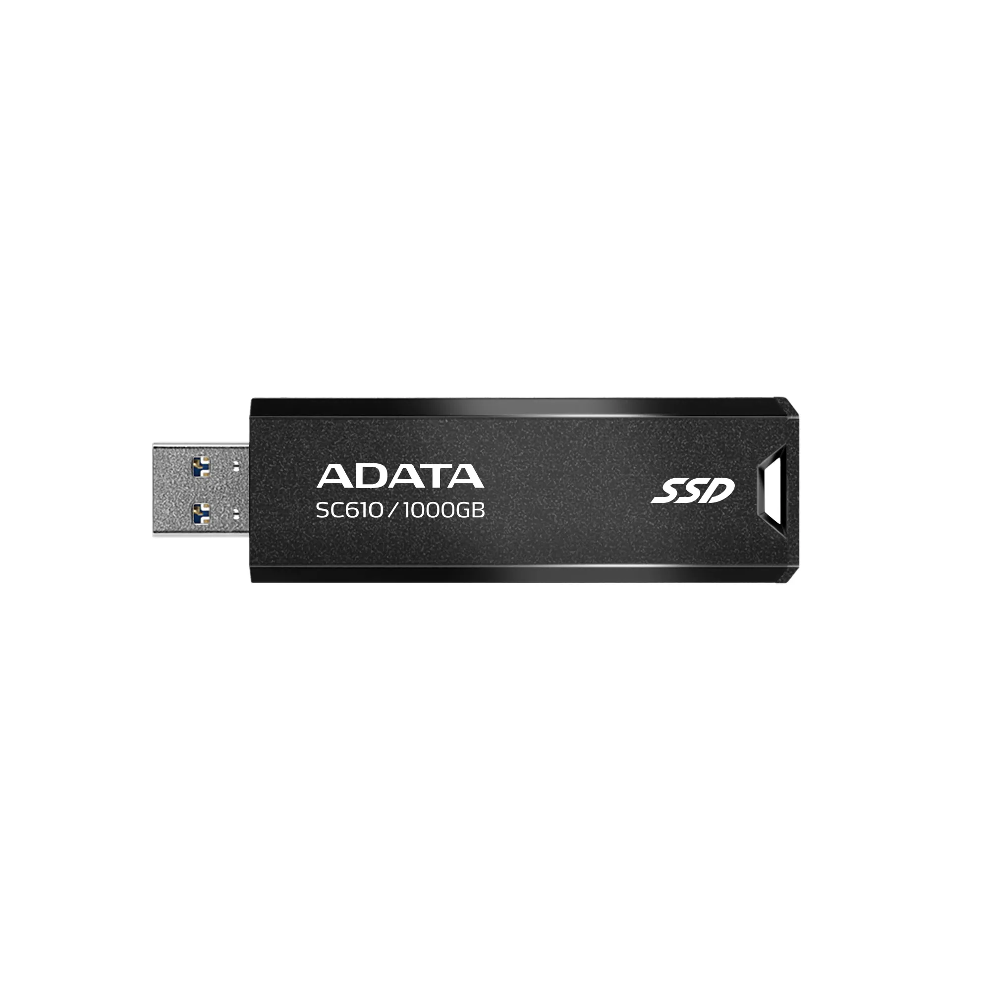 ADATA SC610 2TB USB-A - External SSD, Black