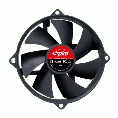 Spire CoolWave V, CPU-j&auml;&auml;hdytin, Intel LGA775, 26 dBA, alumiinia