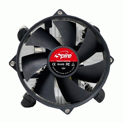 Spire CoolWave V, CPU-j&auml;&auml;hdytin, Intel LGA775, 26 dBA, alumiinia