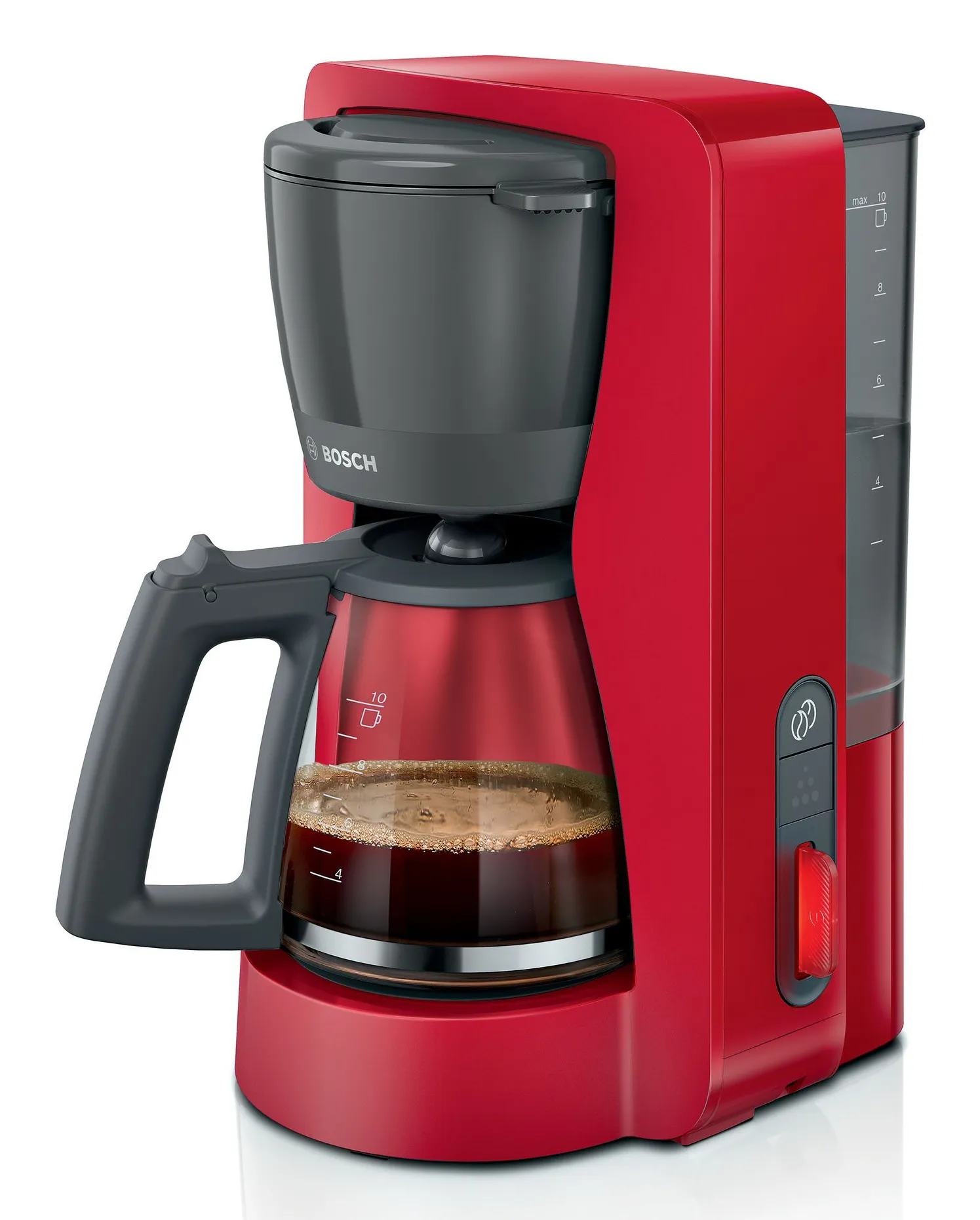 Bosch MyMoment TKA3M134 -kahvinkeitin, punainen