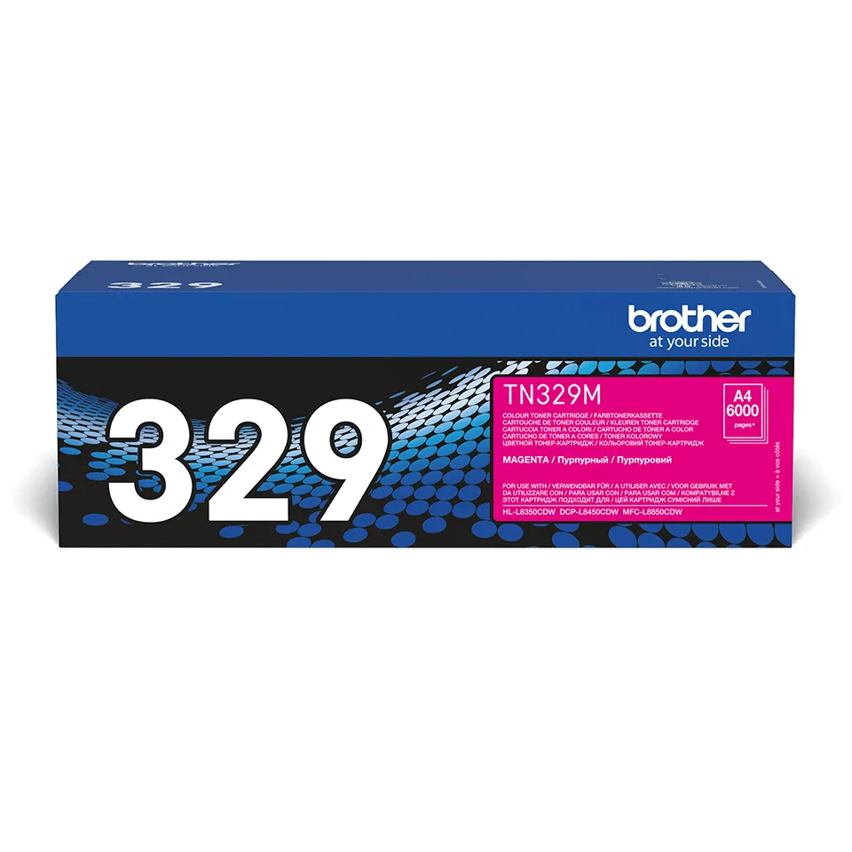Brother TN329M toner cartridge, Magenta