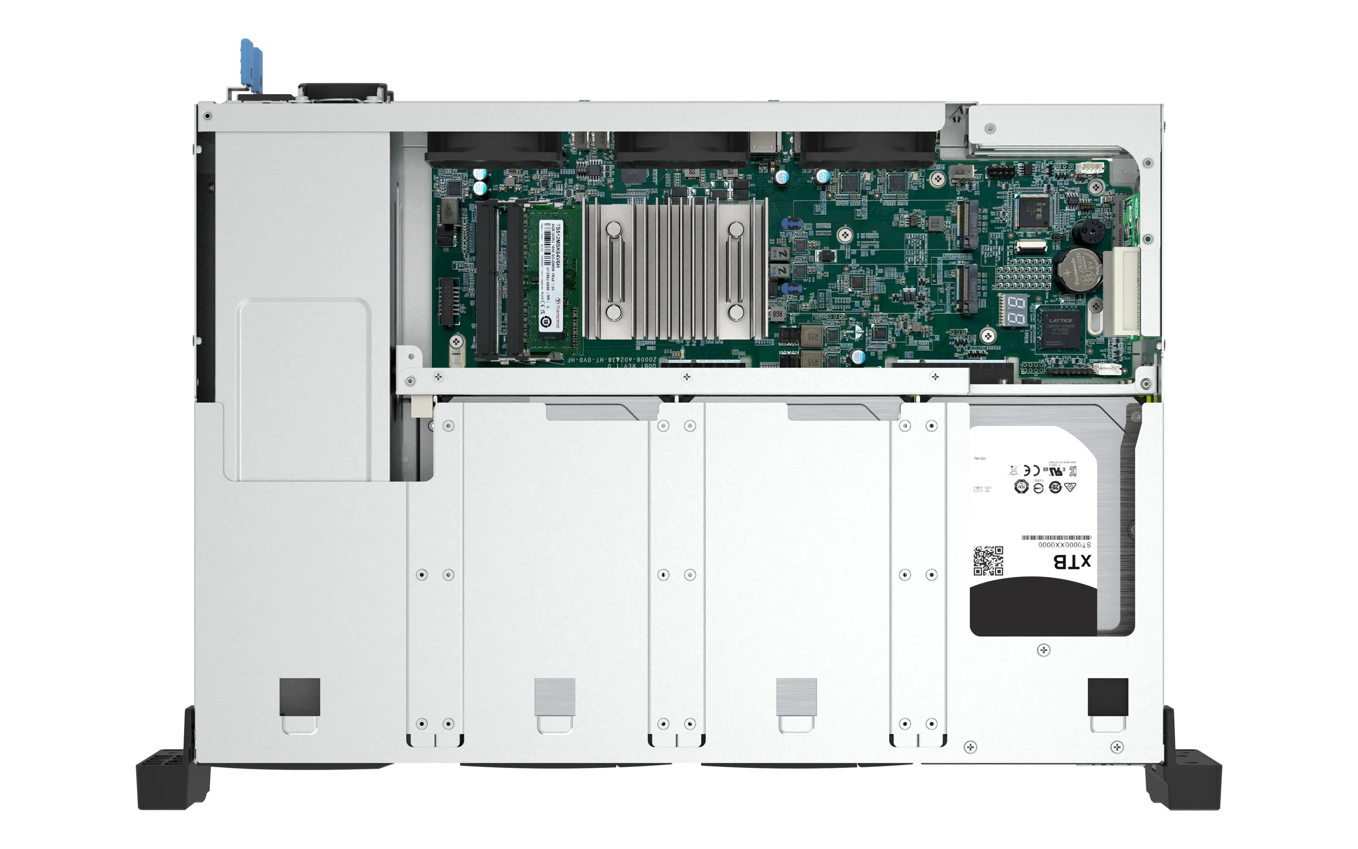 8-bay SD-RM NAS Intel Atom C5125 8GB RAM