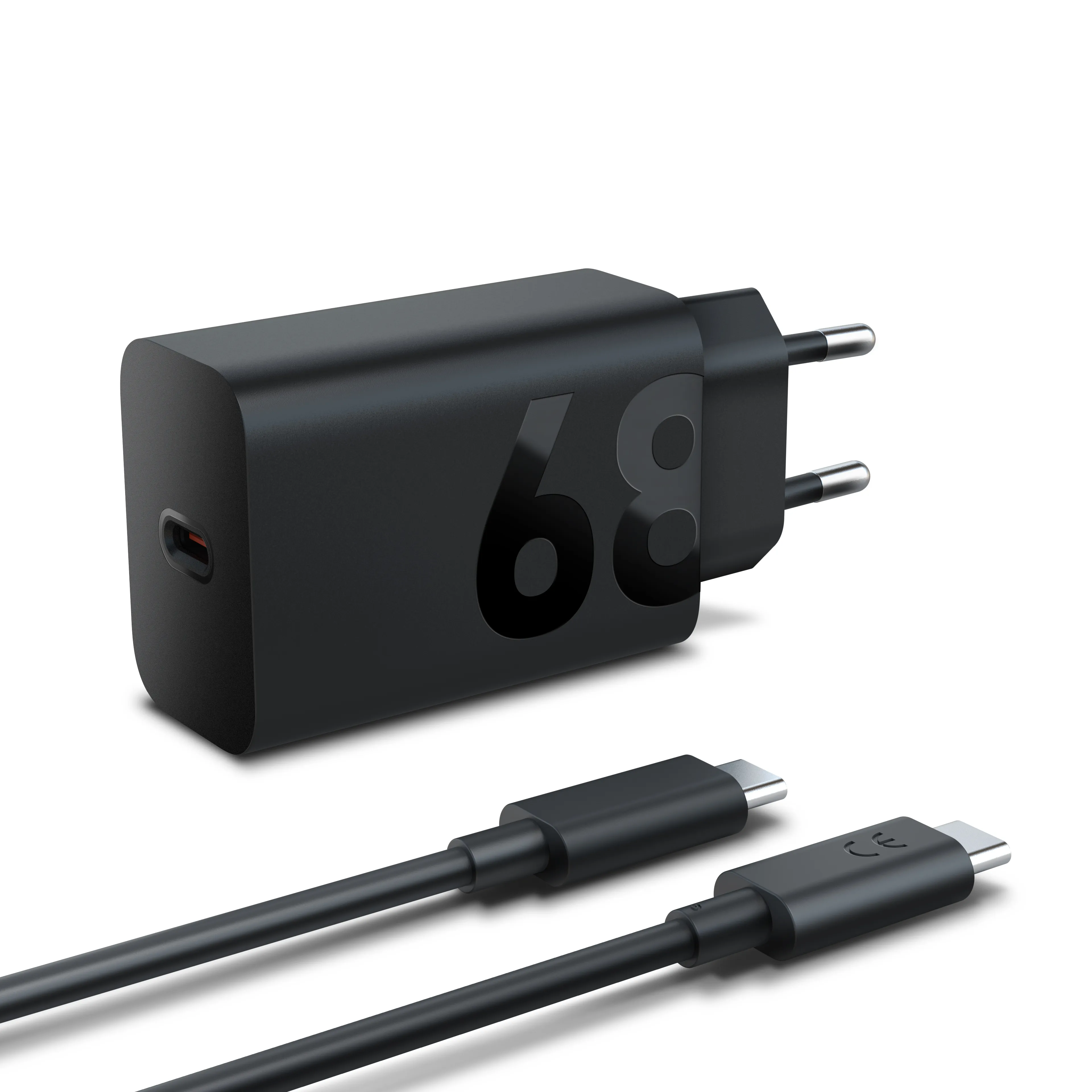 Lenovo ZG38C05739 68 Watt USB-C - Str&ouml;madapter, Svart