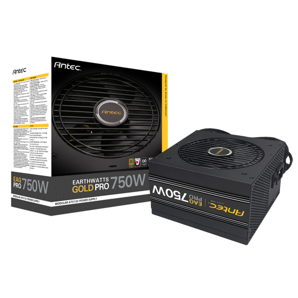 Antec EarthWatts Gold Pro EA750G 750W - Power supply, 80 Plus Gold