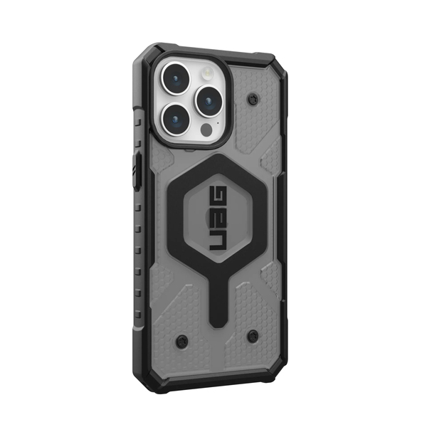 UAG Pathfinder MagSafe Clear, iPhone 15 Pro Max - Case, Ash UAG Pathfinder MagSafe Clear, iPhone 15 Pro Max - Case, Ash