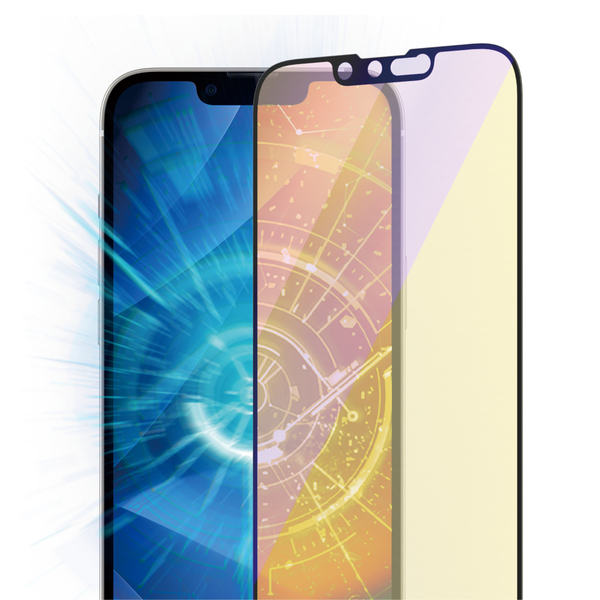 PanzerGlass Ultra-Wide Fit, Anti-Bluelight, iPhone 14/13, 13 Pro - Screen Glass