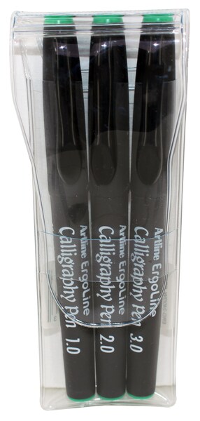 Artline Ergo Calligraphy 3/set green