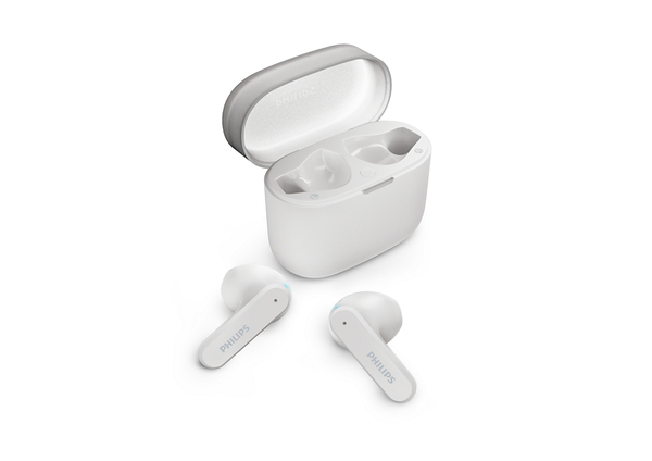 Philips TAT2139WT/00 -langattomat nappikuulokkeet, Valkoinen