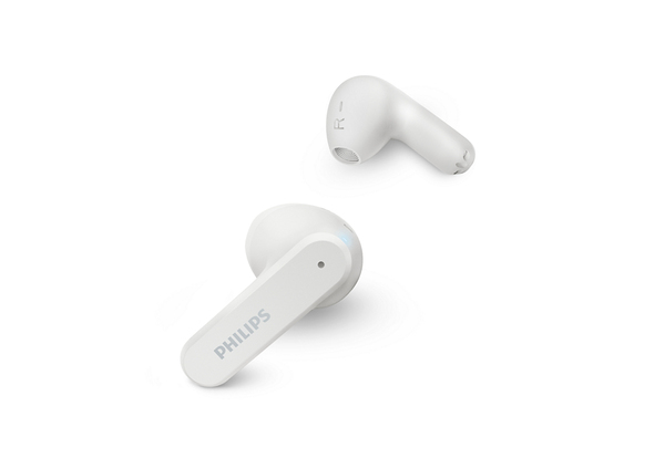 Philips TAT2139WT/00 -langattomat nappikuulokkeet, Valkoinen