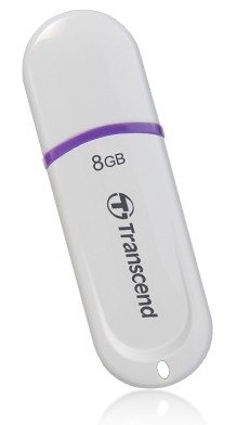 Transcend 8GB JetFlash 330 USB 2.0 - memory stick, Violet