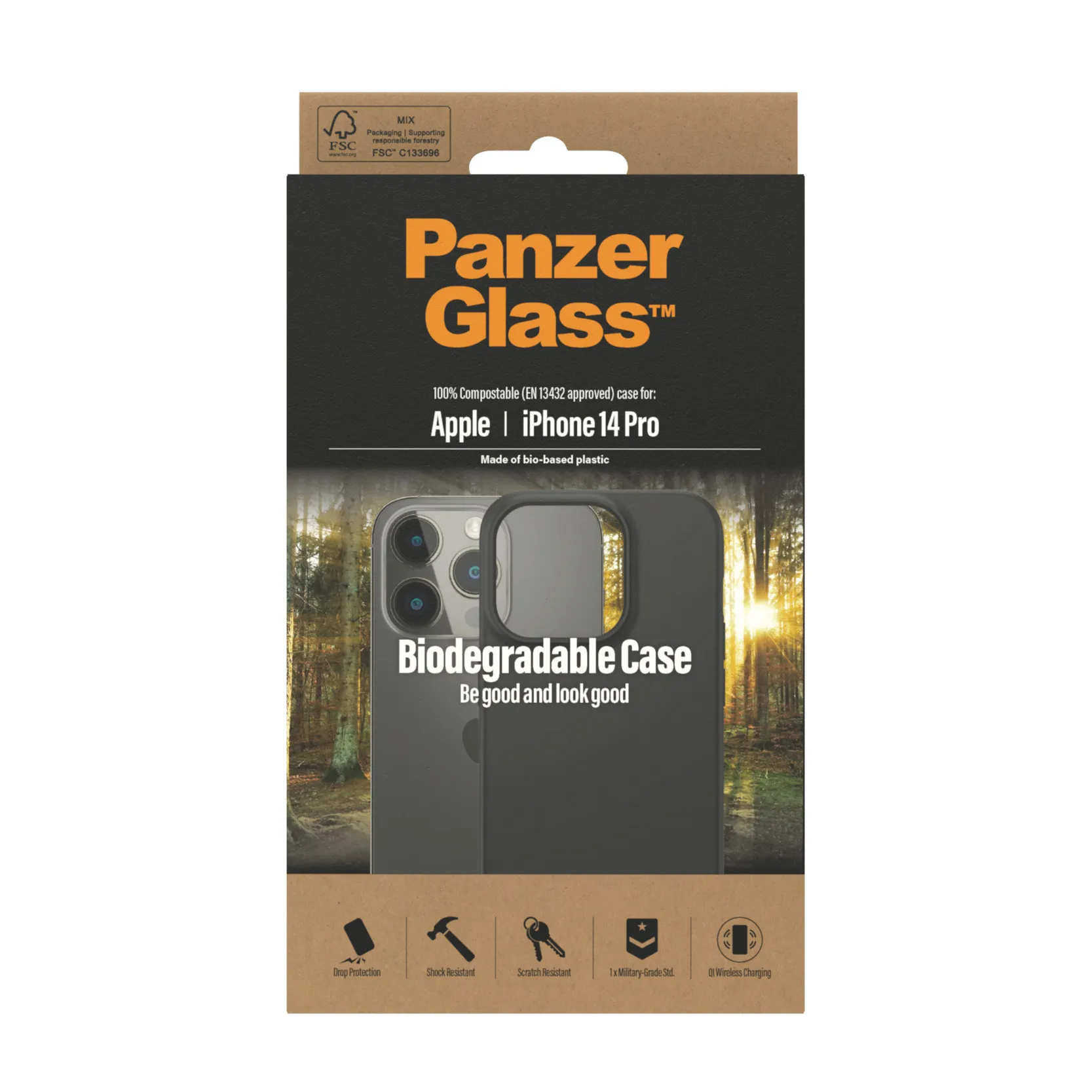 PANZERGLASS BIODEGRADABLE CASE - IPHONE 14 PRO