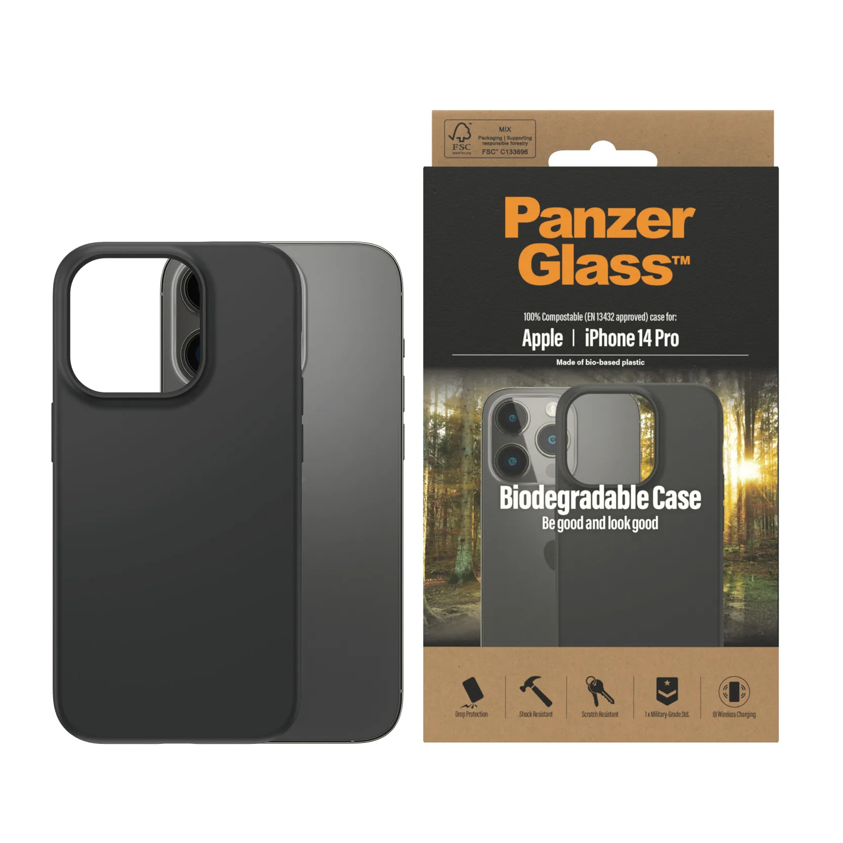 PANZERGLASS BIODEGRADABLE CASE - IPHONE 14 PRO