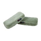 Arozzi Memory Foam Armrest Pads - Forest Green, 2-pack