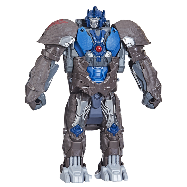 Hasbro Transformers: Rise of the Beasts Smash Changer Optimus Primal Toy Figure (22.5 cm tall)