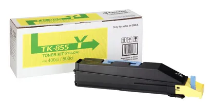 TK-855Y TASKalfa 400Ci yellow toner 18K