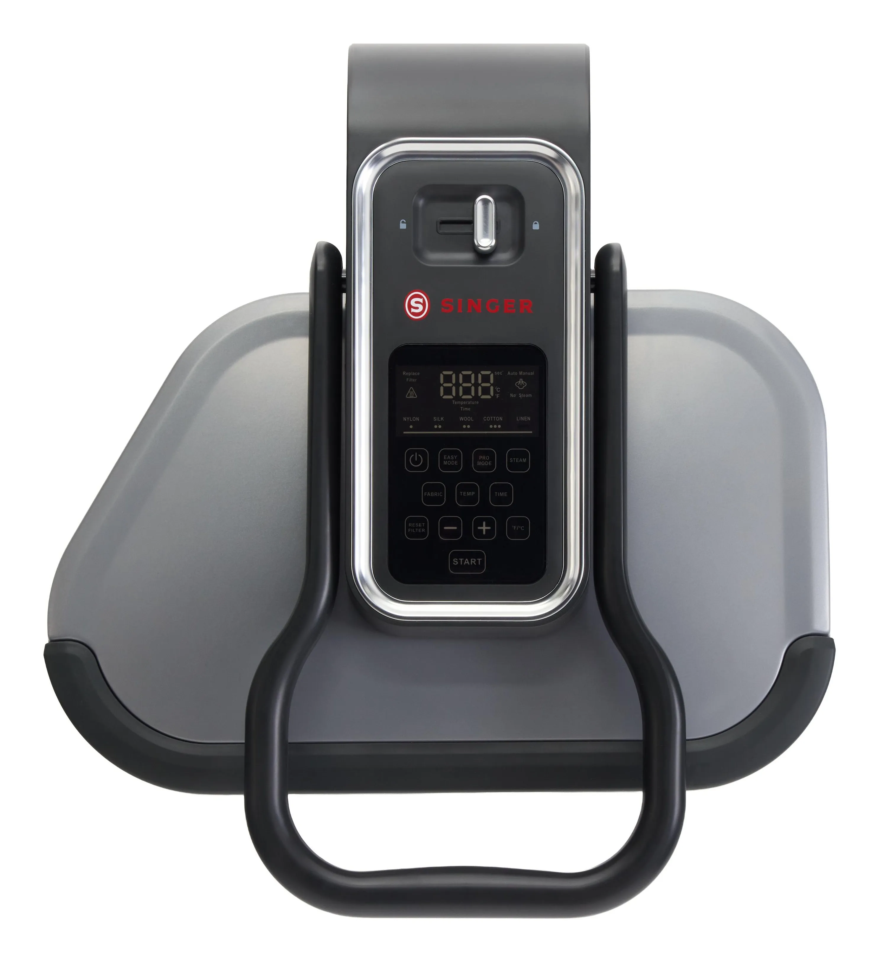 SINGER 20" Intelligent 2.0 Steam Press, 1600W, 1L, Black/Grey