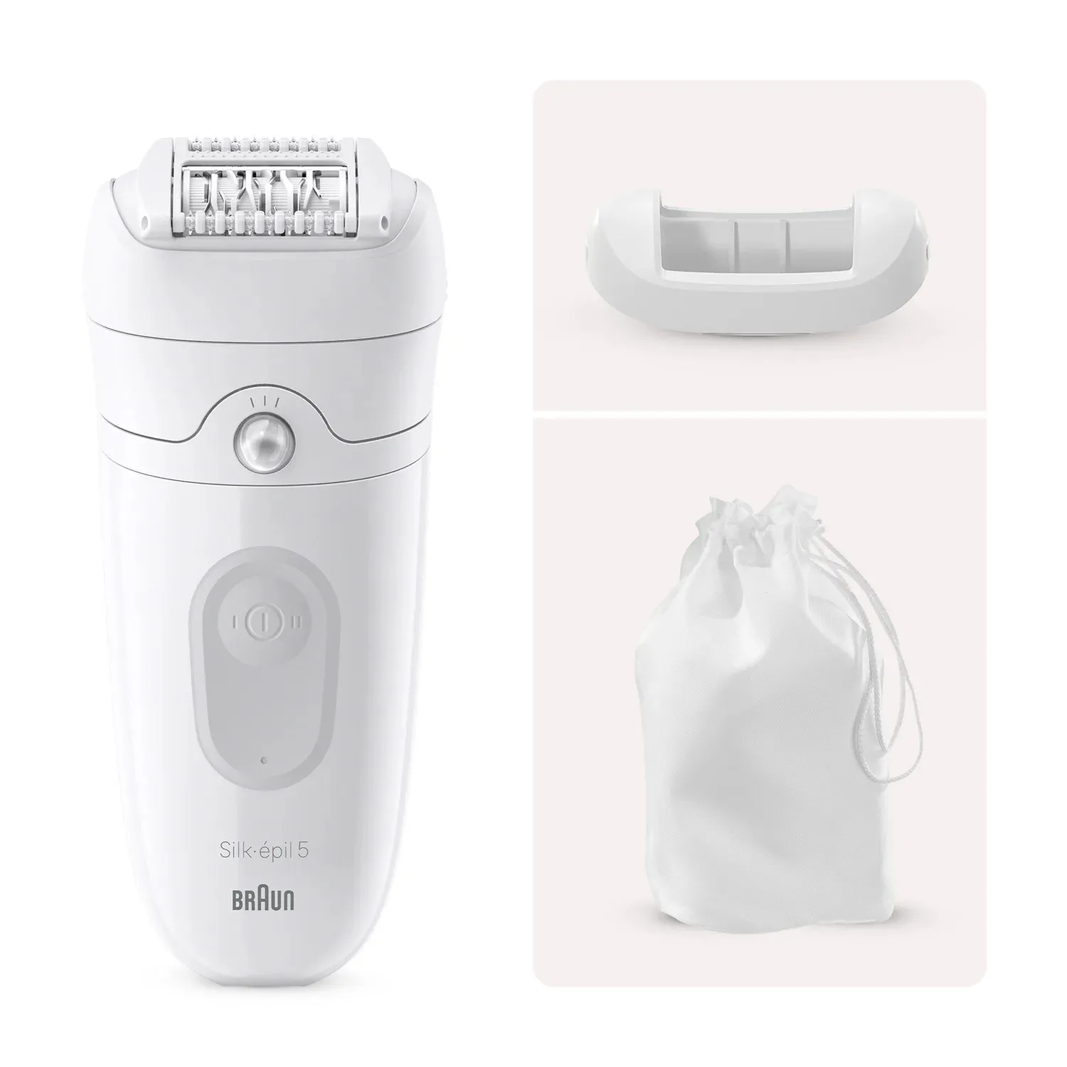 Braun Silk-&eacute;pil 5 SE5-011 - epilator, White