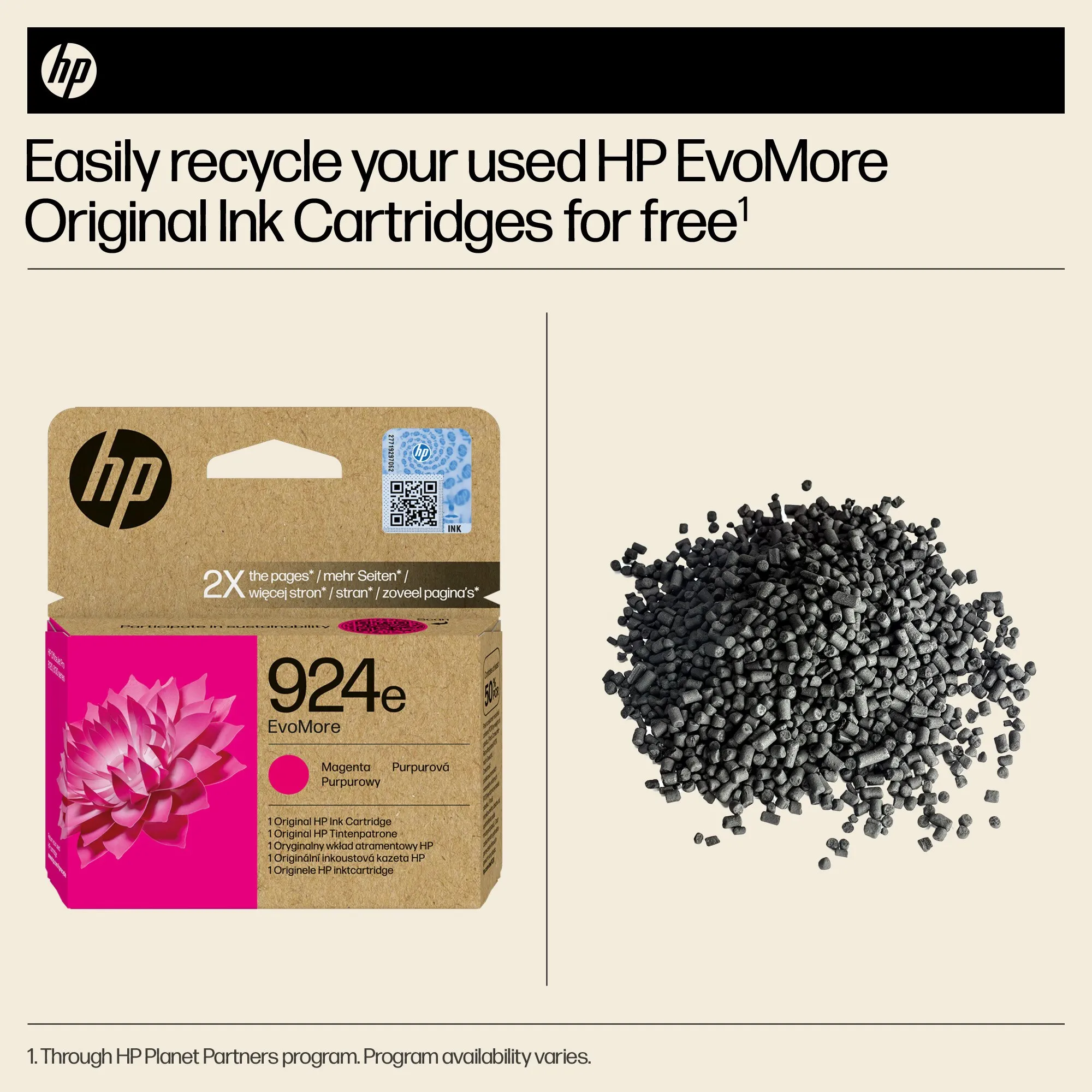 HP/InkHP 924e EvoMore MG Original Ink Ca