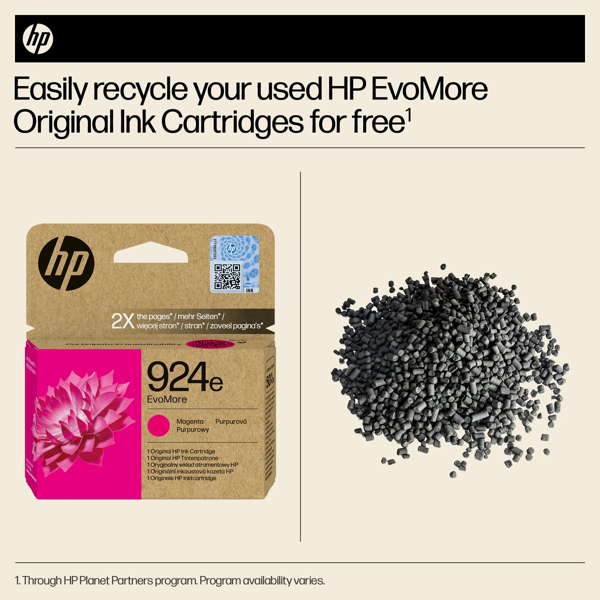 HP/InkHP 924e EvoMore MG Original Ink Ca